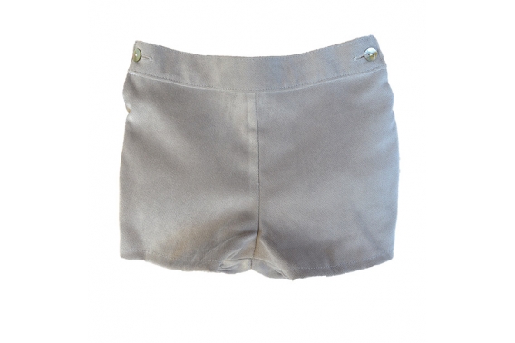 Pantalón cortito gris