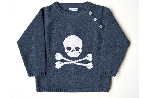 Jersey niño calavera