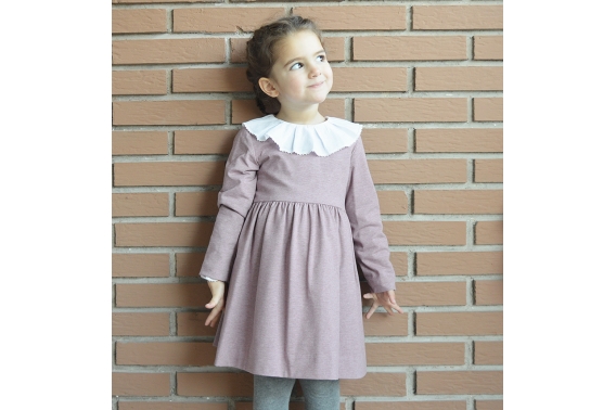 Vestido punto sudadera