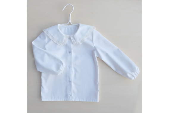 Camisa cuello bebé.