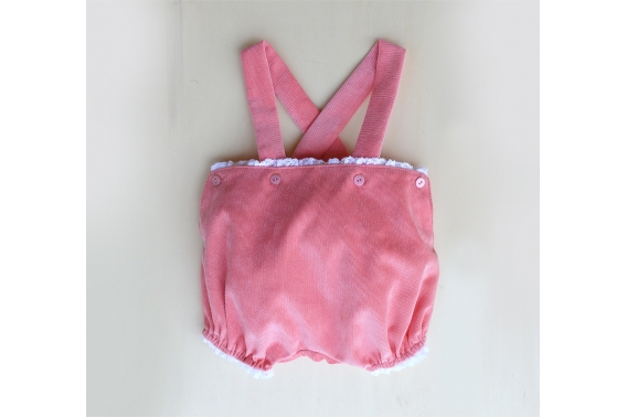 Ranita con tirantes colorete