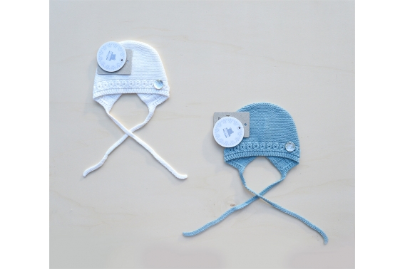 Capota de punto con ochos